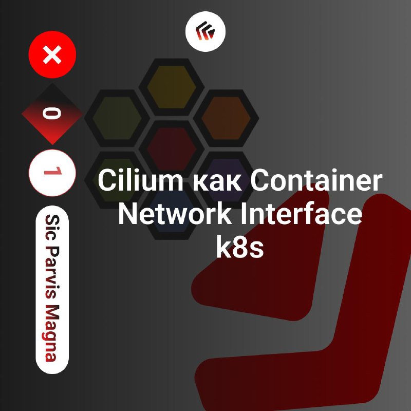 Cilium как Container Network Interface k8s