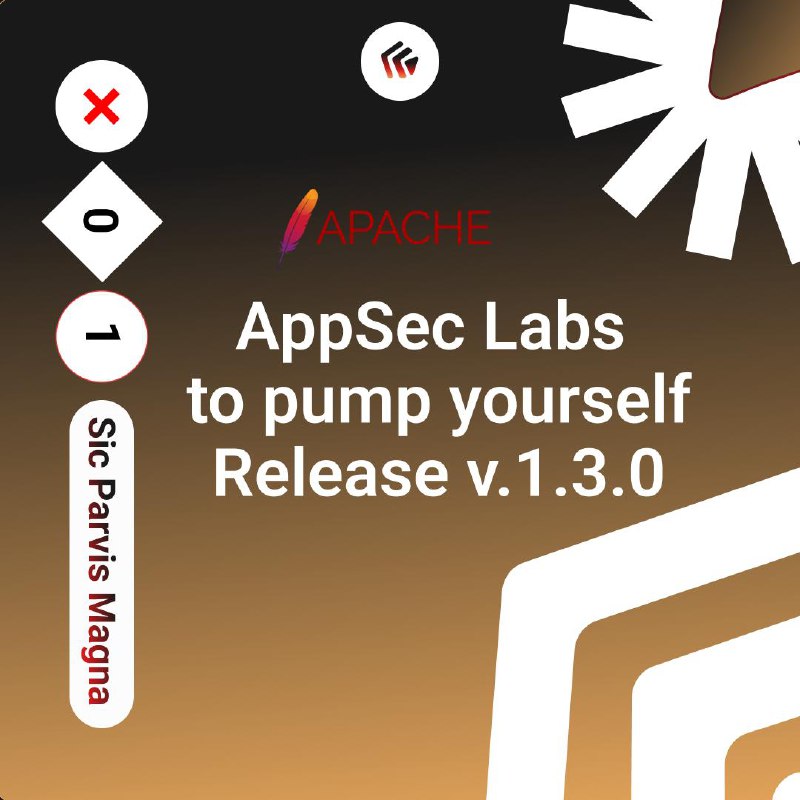 AppSec Labs to pump yourself up Release v.1.3.0