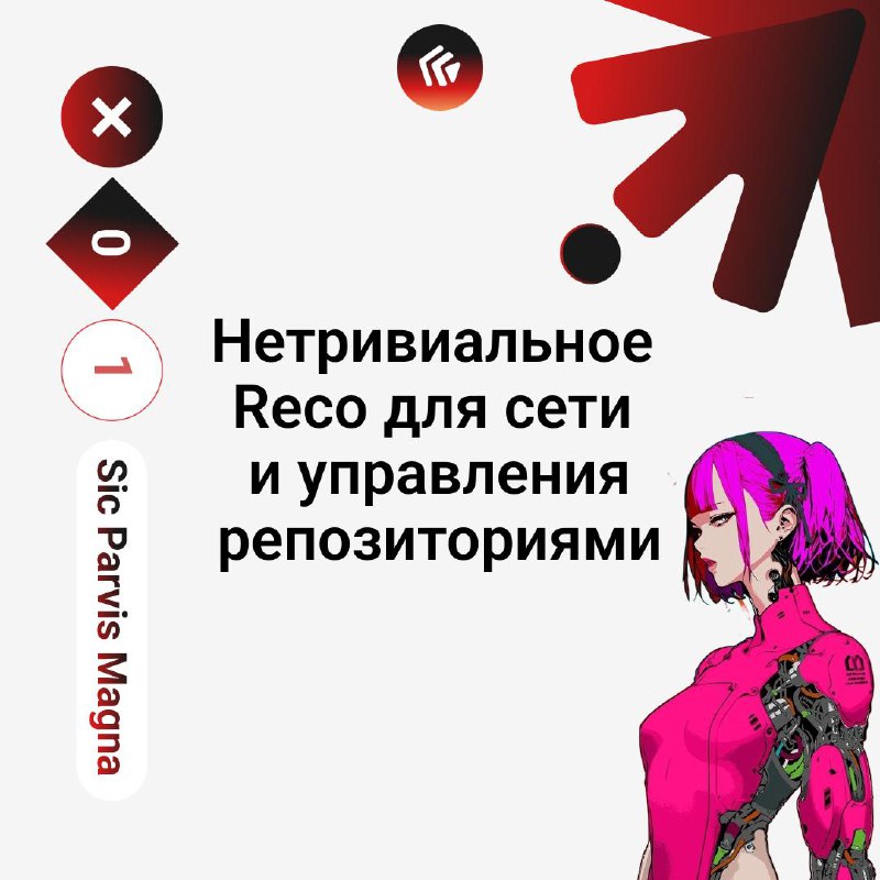 Нетривиальное Reco для сети и управления репозиториями