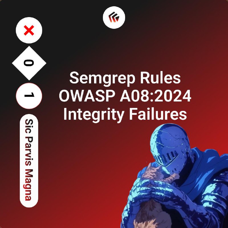 Semgrep Rules OWASP A08:2024 – Software and Data Integrity Failures